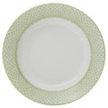 Apple Green Rim Soup Plate