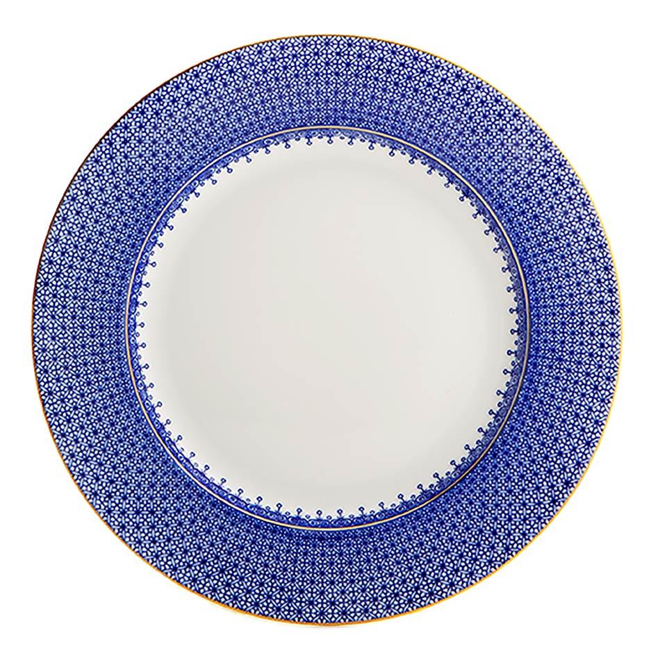 Blue Lace Dinner Plate