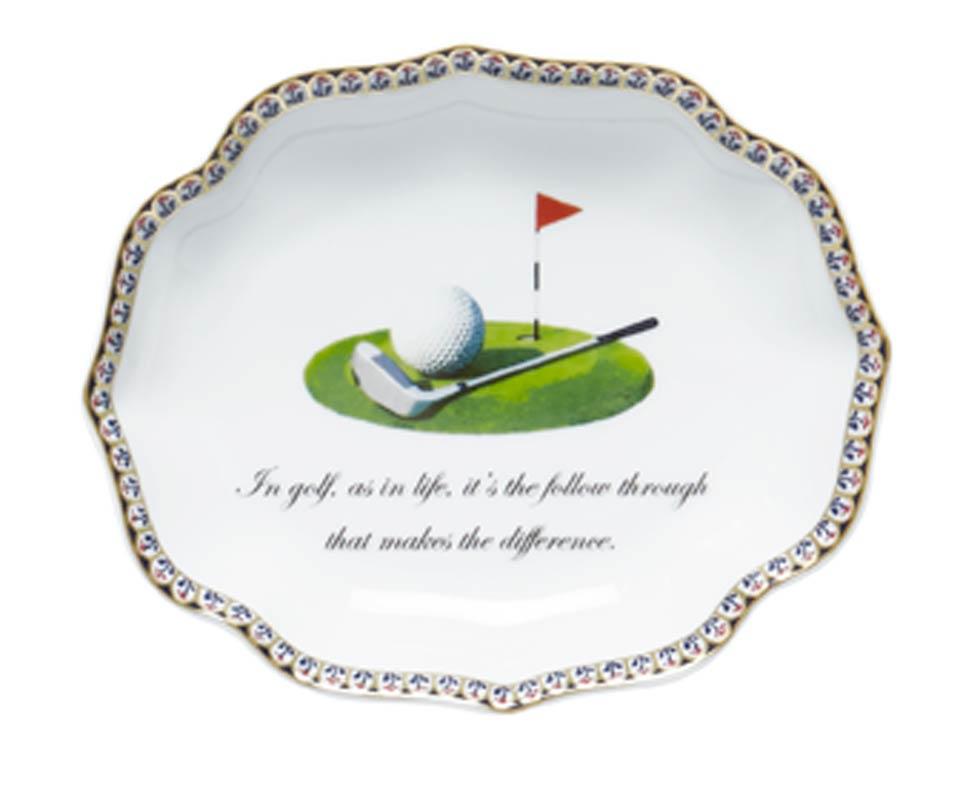 In Golf, As In Life, It'S The Follow Through That Makes The Difference (Golf Club Motif)