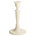 White Oval Candlestick