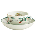 Famille Verte Coupe Tea Cup & Saucer