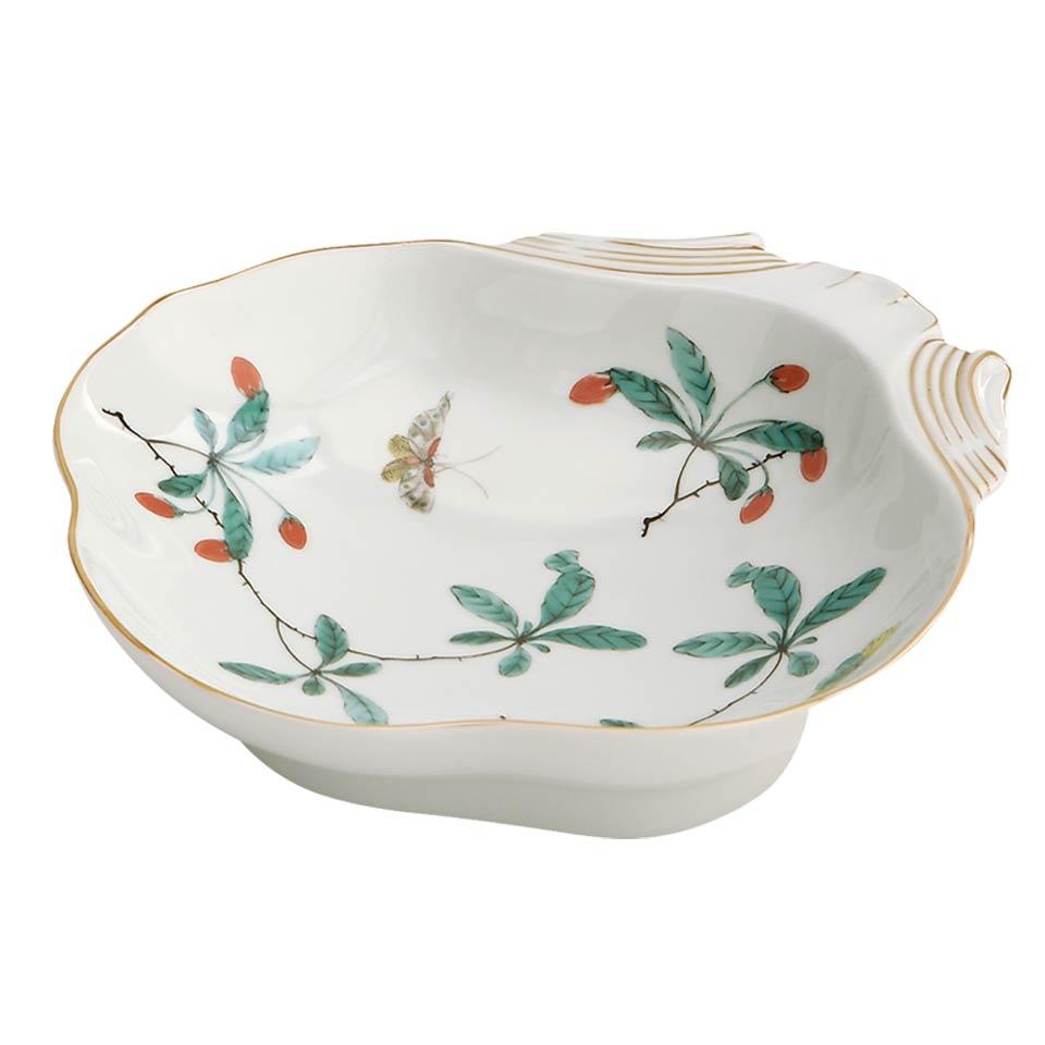 Famille Verte Shell Dish