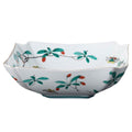 Famille Verte Low Square Bowl