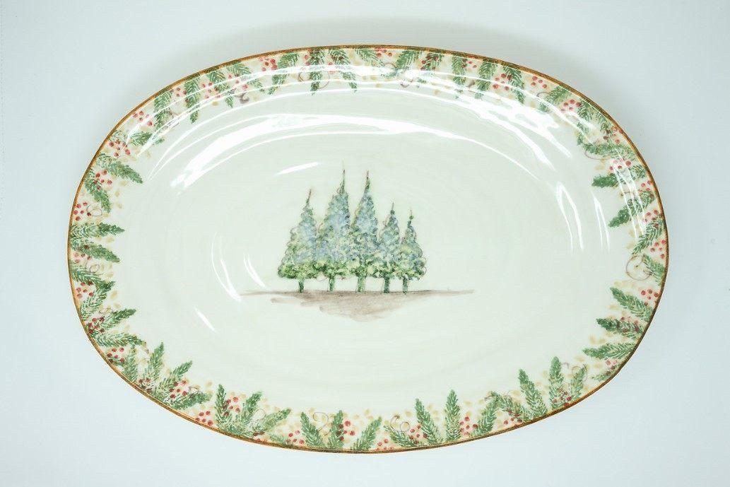 Natale Oval Platter