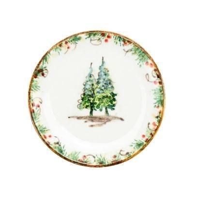 Natale Bread / Canape Plate