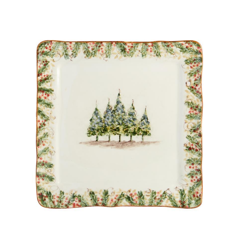 Square Signed Platter/Charger