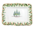 Natale Scalloped Med. Rectangular Tray