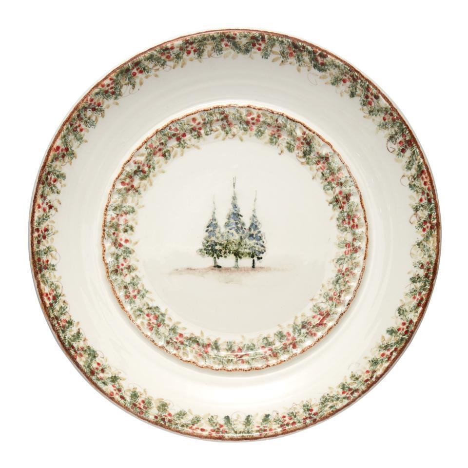 Large Round Platter Signed