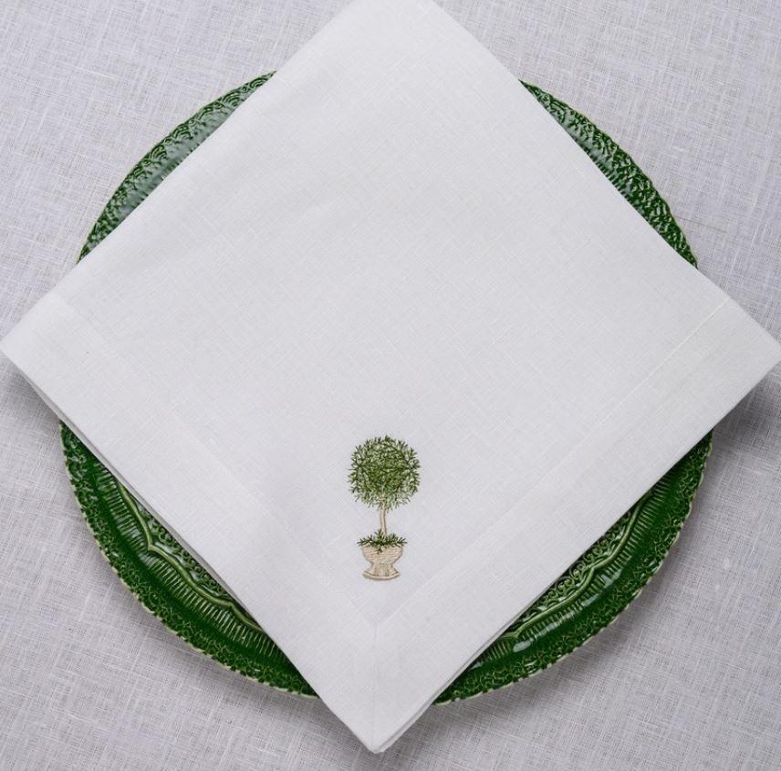 Herb Topiary Large Napkin