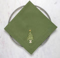 Tree with Gold Trim, Evergreen (Multi)