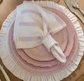 Napkin Large, Portofino Bold Stripe, Rosa