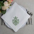 Crest, White/Green