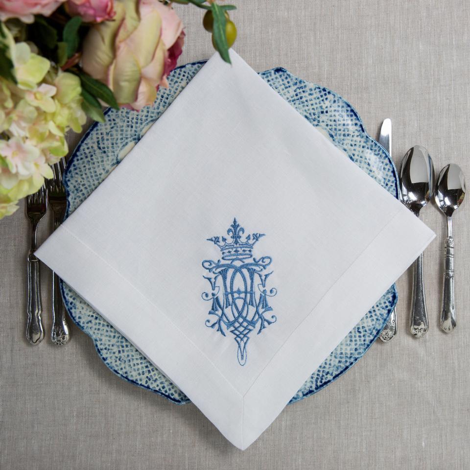 Royal, White/French Blue