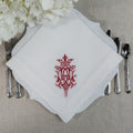 Royal, White/Red