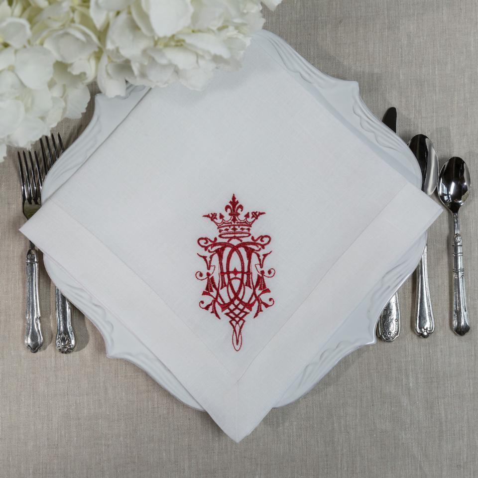 Royal, White/Red