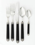 Nazare - Black 5pc Place Setting