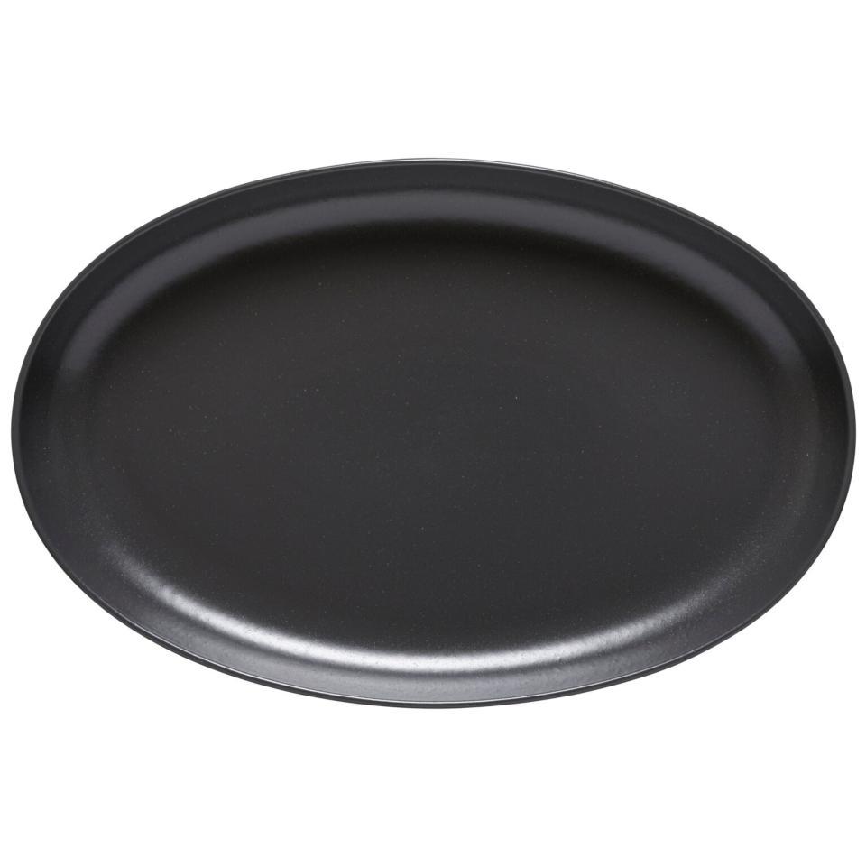 Oval Platter Seed grey