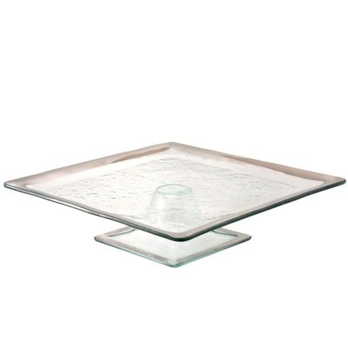 Roman Antique square cake stand