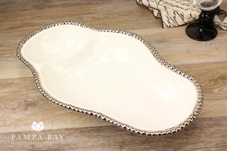 2 Section Serving Pieces