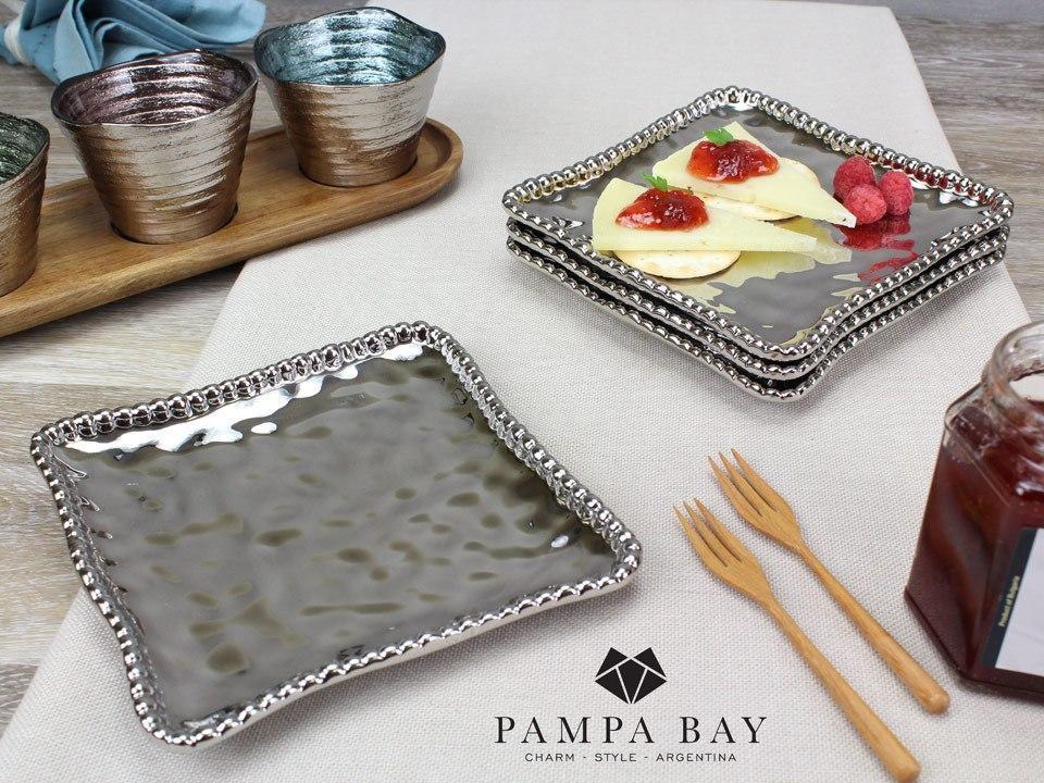 Square Appetizer/Dessert Plate