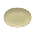 Oval platter, Lilly Green