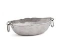 Oval Bowl with Rings