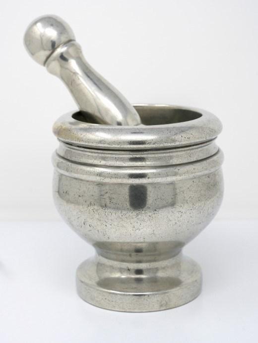 Peltro Mortar &amp; Pestle