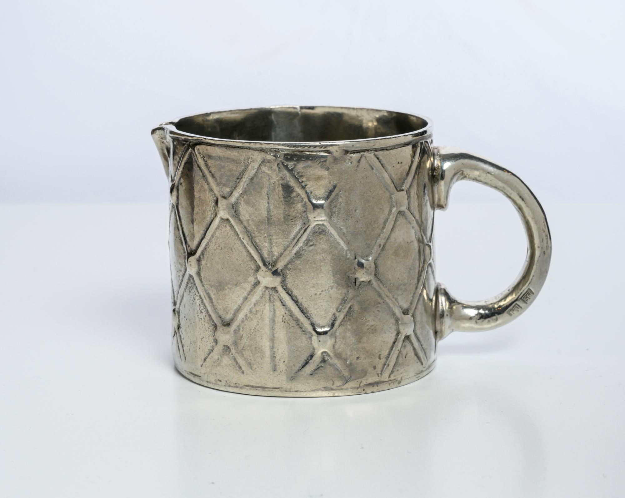 Pewter Lattice Pitcher, Small