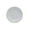 Round Salad Dessert Plate, Cloud White