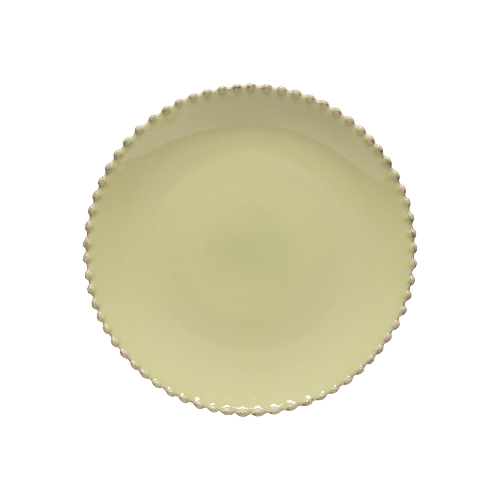 Dinner plate, Lilly Green