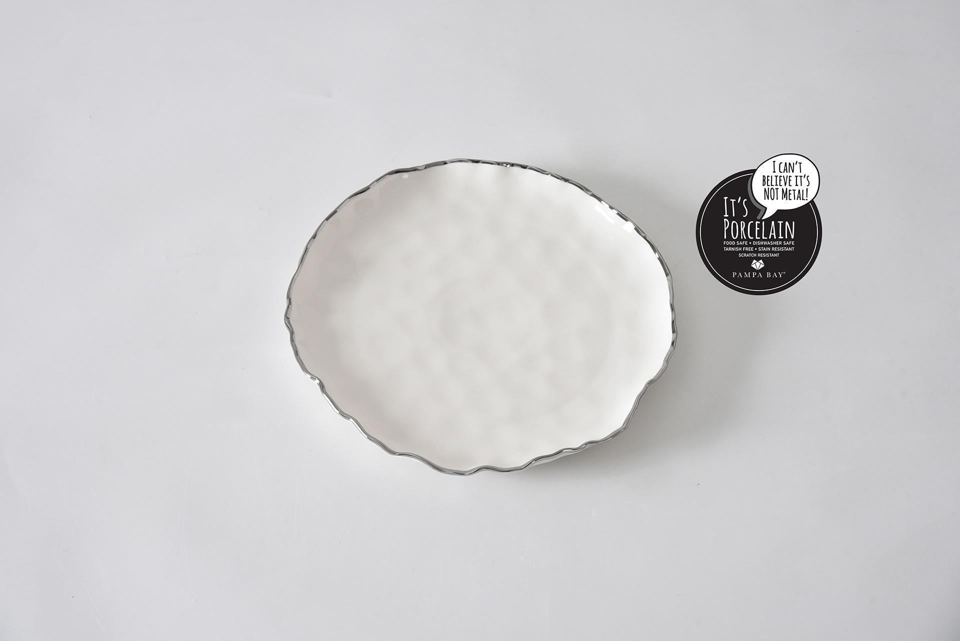 Set of 4 Round Salad Plates