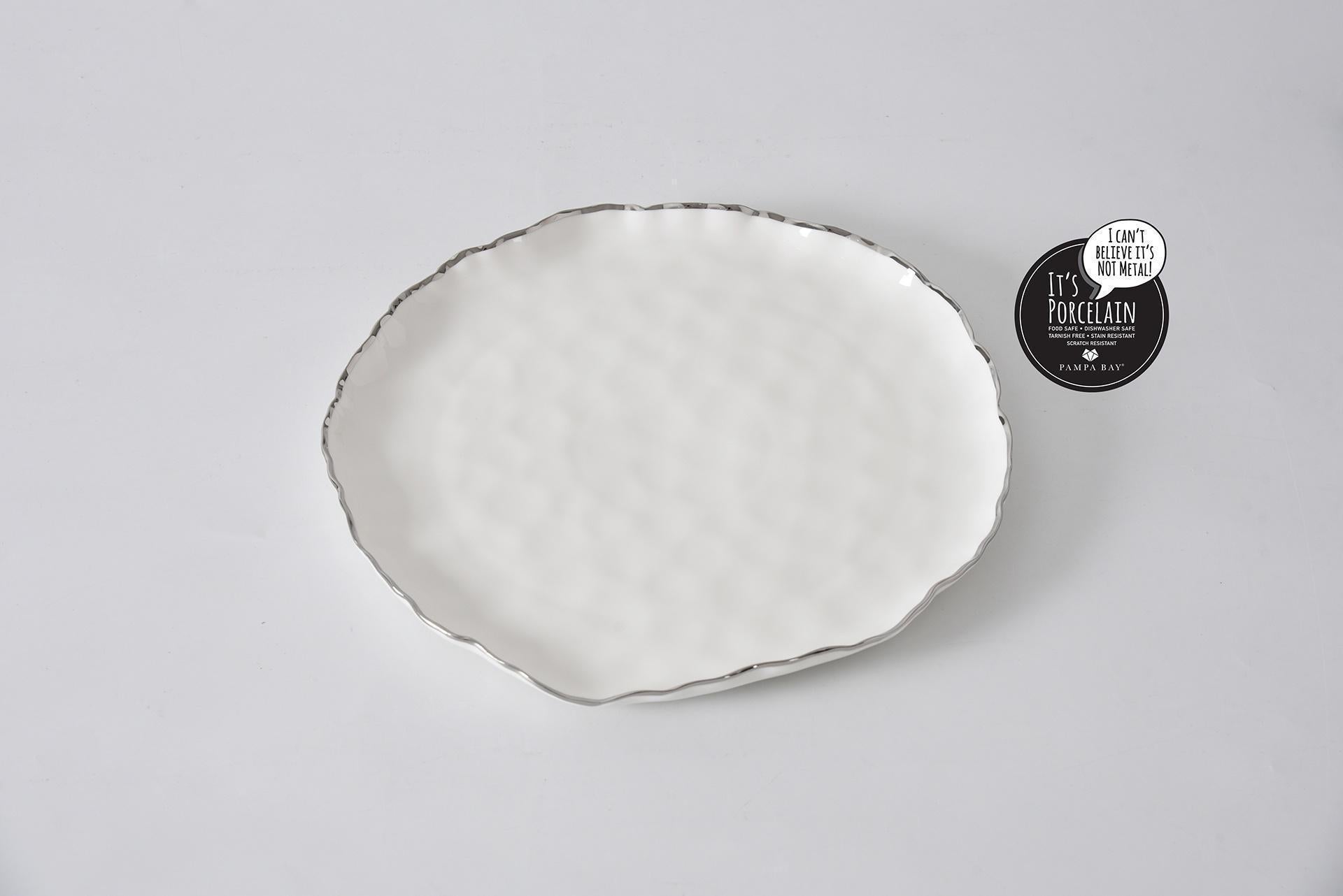 Set of 4 Round Dinner Plates