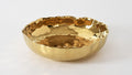Extra Large Shallow Bowl gold