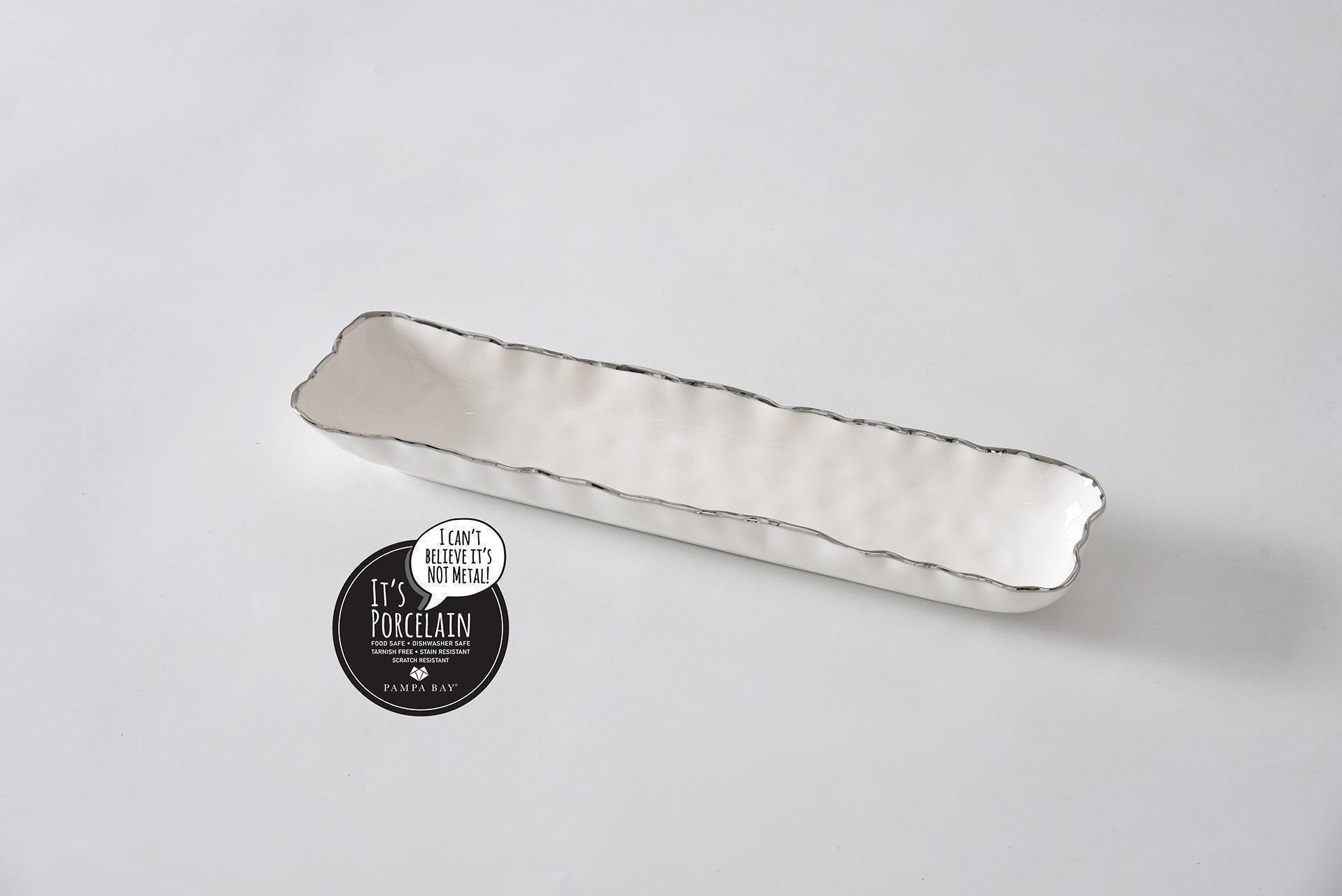 Cracker Tray with rim