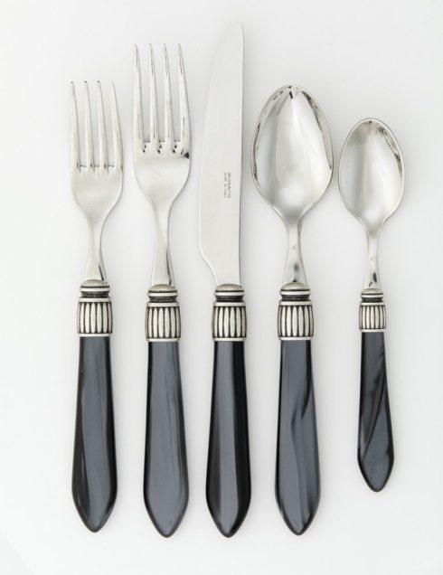 Porto - Charcoal 5pc Place Setting