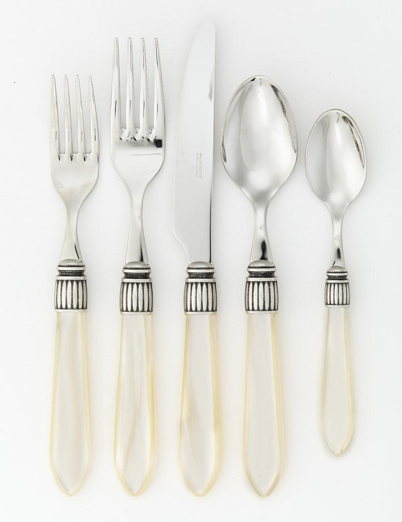 Porto - Ivory 5pc Place Setting
