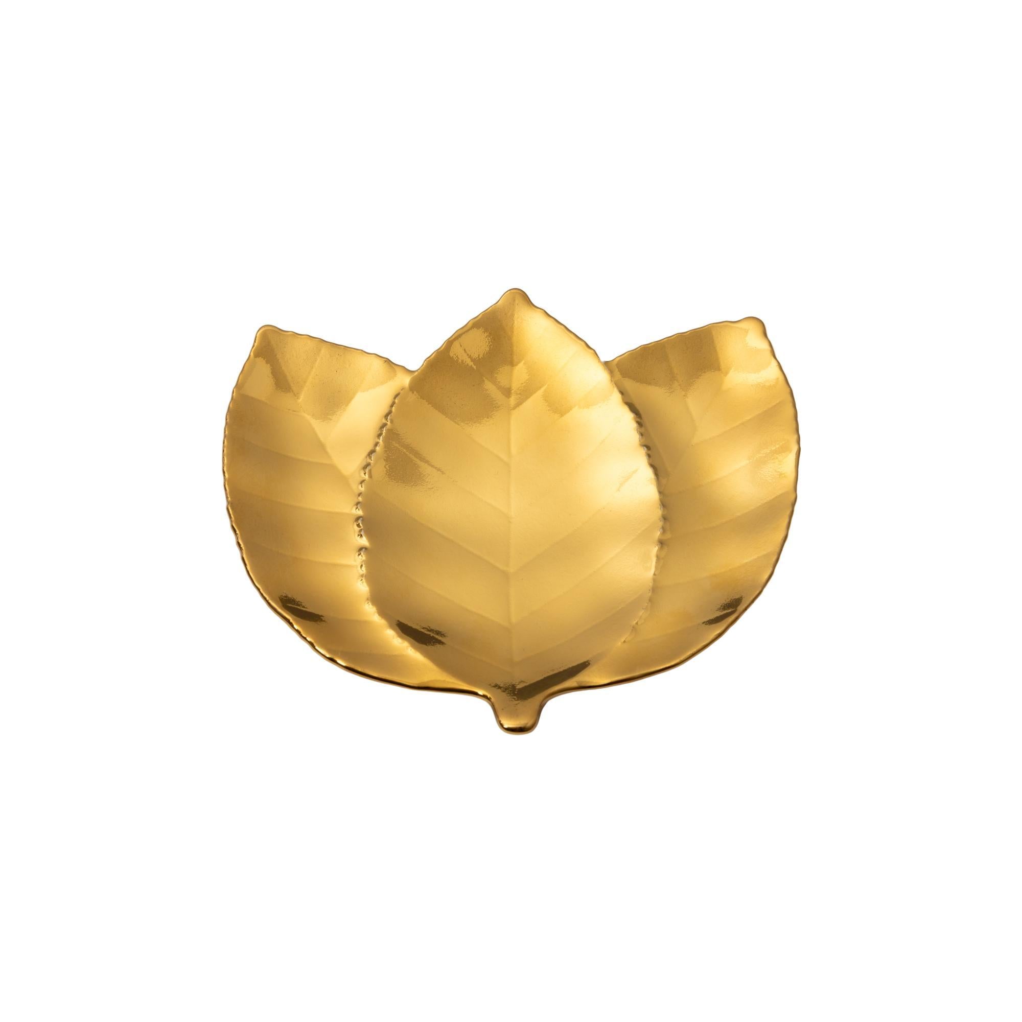 Hornbeam leaf, Gold