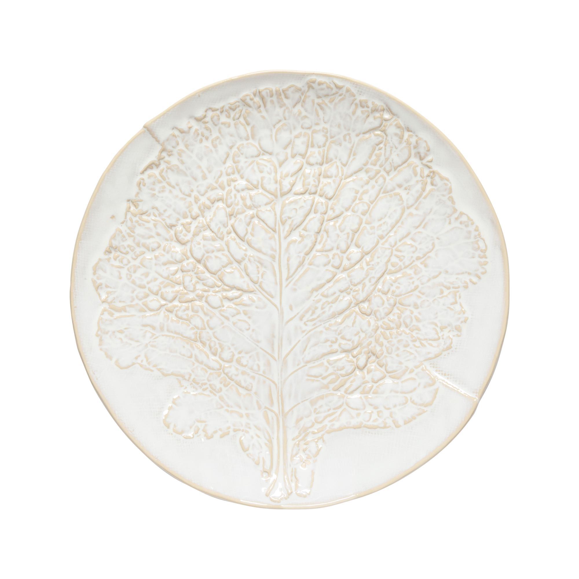 Serving plate, Fennel white