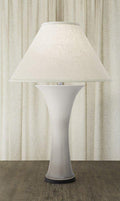 Callalily Lamp White &amp; Gray