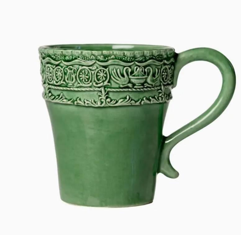 Renaissance Italian Green Mug