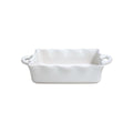 Rect. Baker 14", White