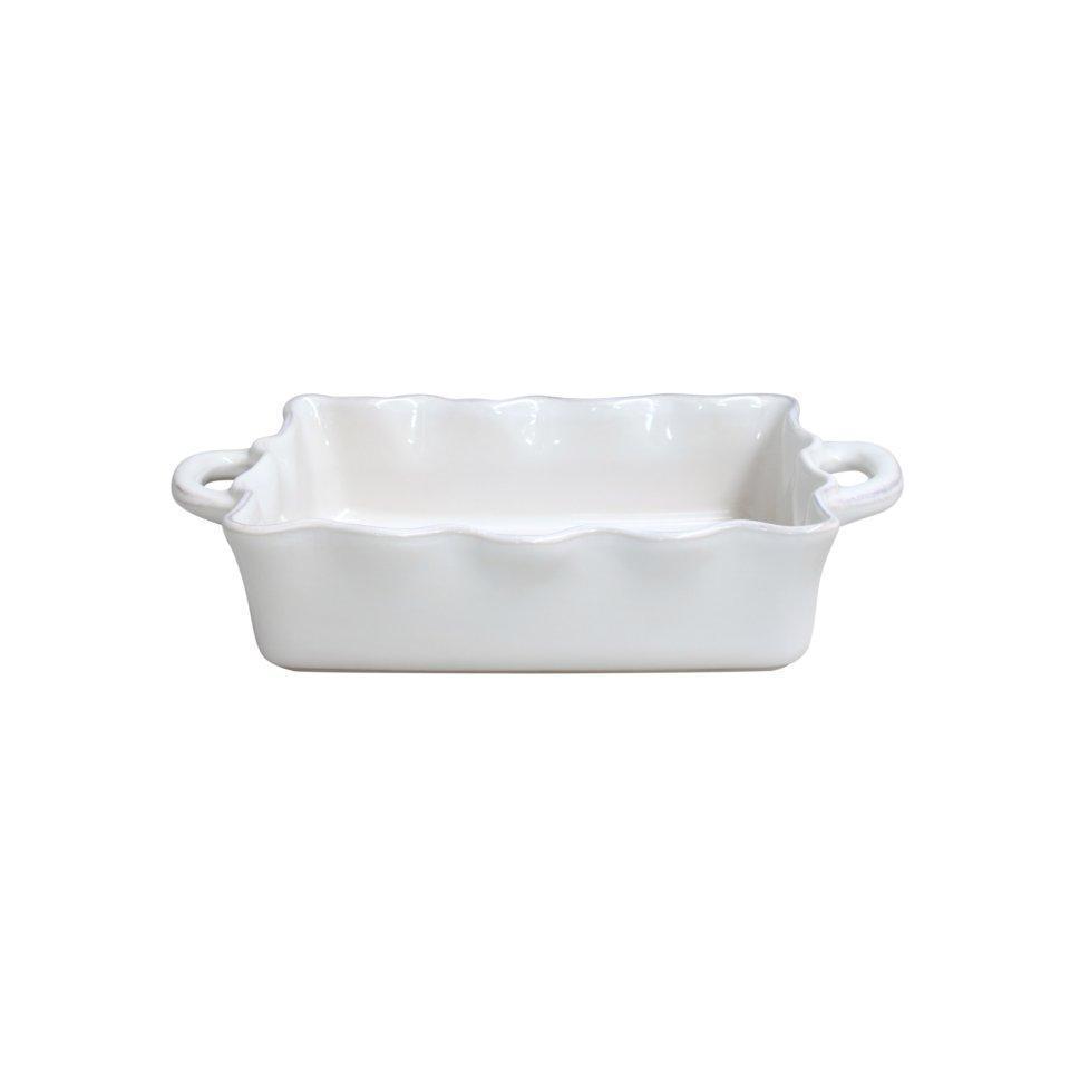 Rect. Baker 14", White