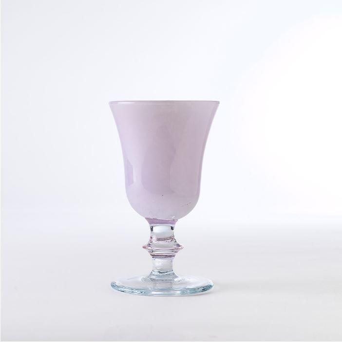 Rialto Soft Pink Water/Wine glass