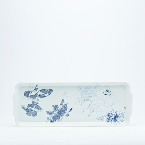 Rectangular cake platter