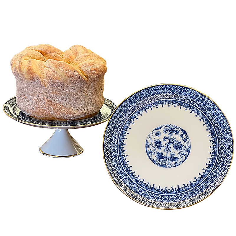 Blue Lace  Small Cake Stand