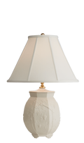 Footed Octagonal Urn Lamp