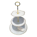 3 Plate Tiered Cake Stand