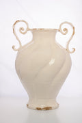 Scavo Twist Urn, Cream