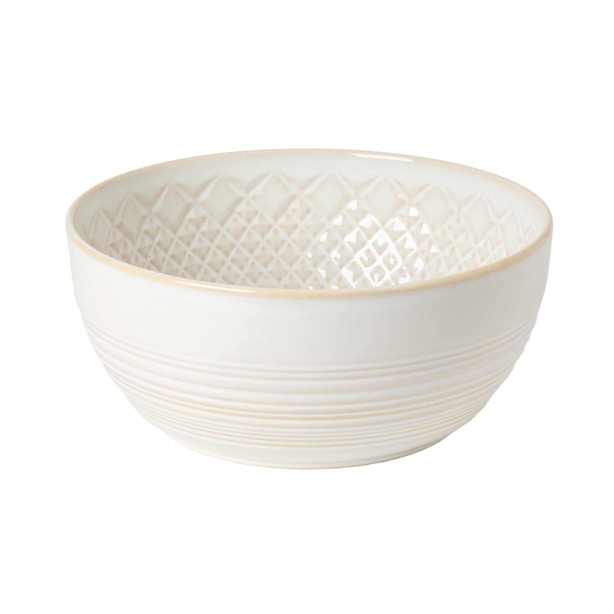 Serving bowl, White