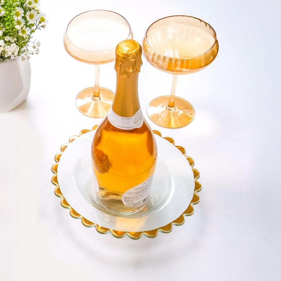 9" Wine Coaster